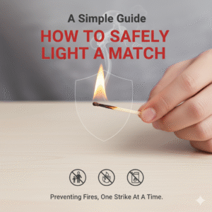 How to Safely Light a Match?